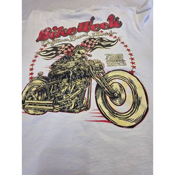 Bike Week Daytona Beach Florida 2013 Fruit Of The Loom Men's Size Large Short... - Picture 6 of 6